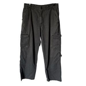 Vintage Nobu Cargo Pants Y2K – Dark Gray, Men’s 32x30